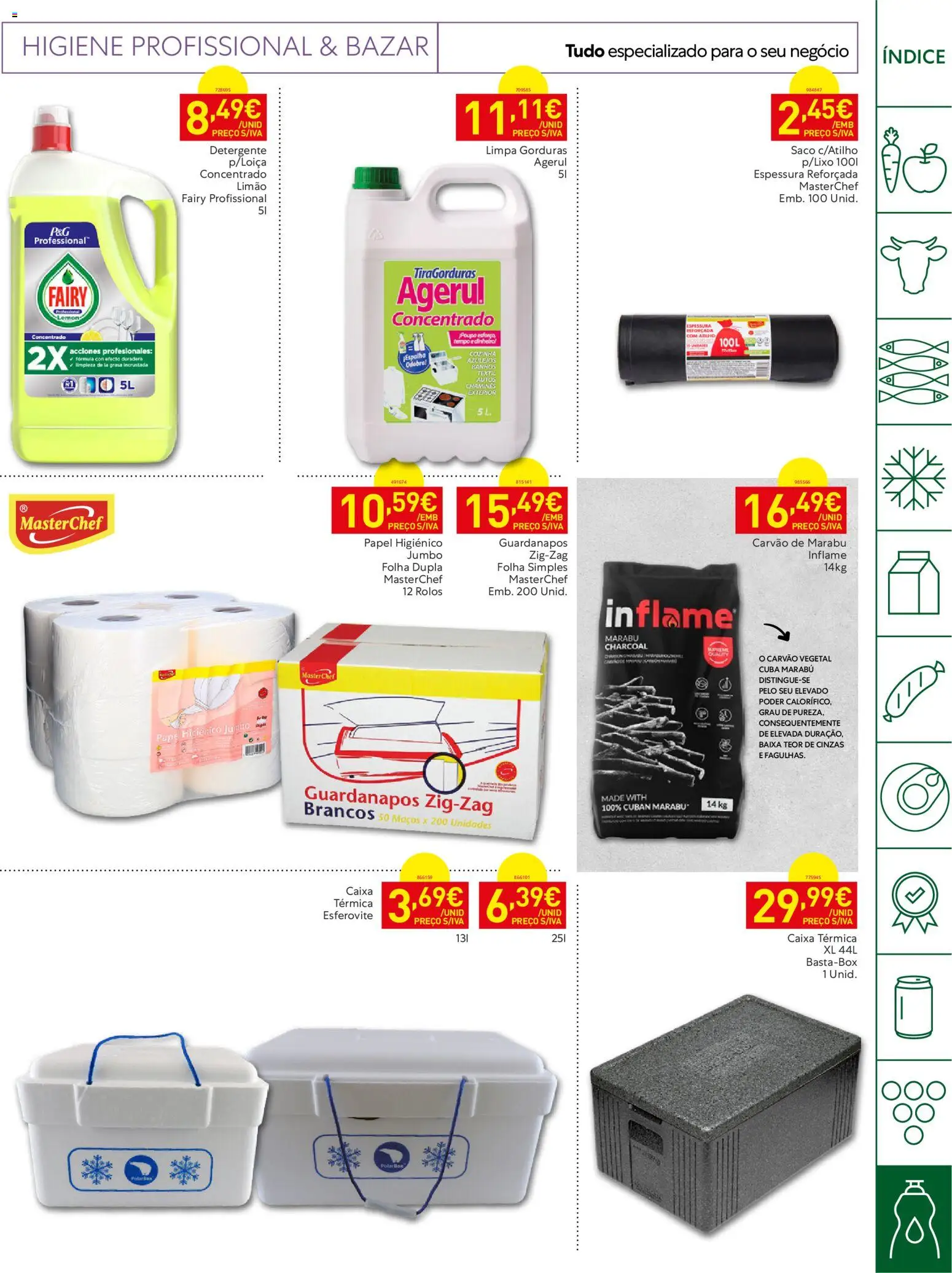 Recheio Horeca │ válido de 23/06/2026 | Página: 27 | Produtos: Papel higiénico, Guardanapos, Detergente, Caixa