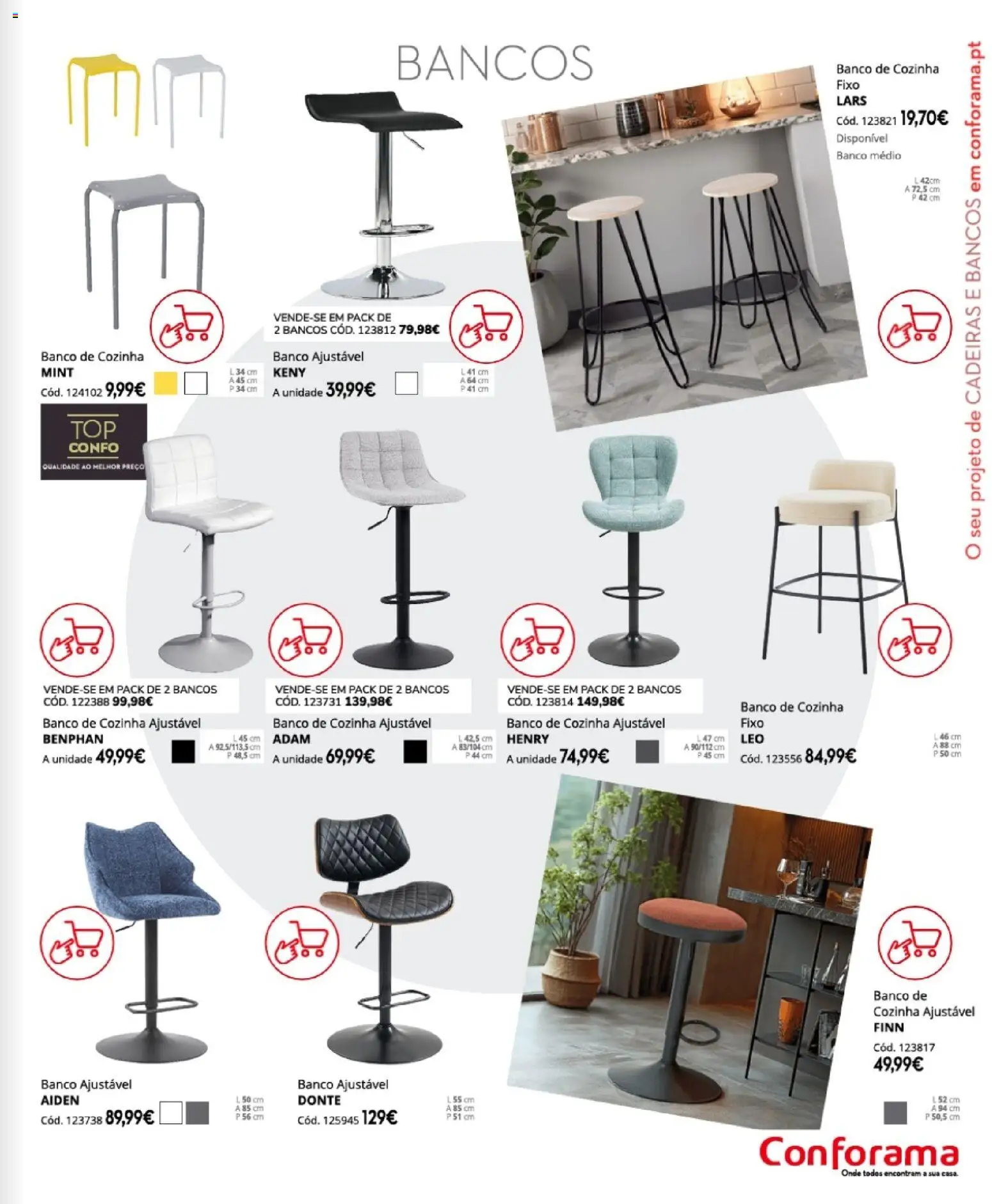 Conforama folheto │ válido de 16.04.2026 | Página: 81 | Produtos: Cadeiras, Banco