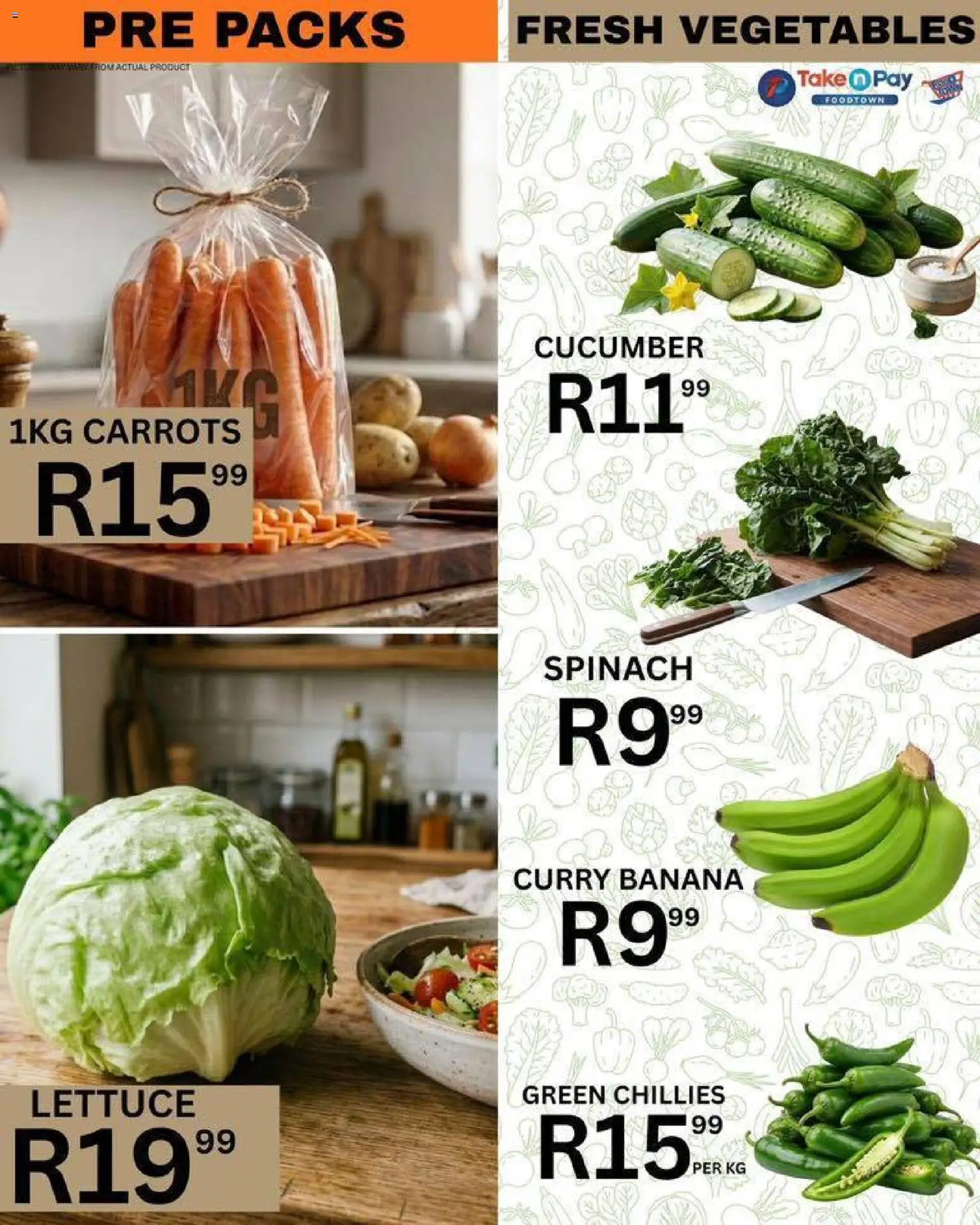 New Take n Pay catalogue – valid from 07.06.2026 | Page: 45 | Products: Carrots, Vegetables, Lettuce