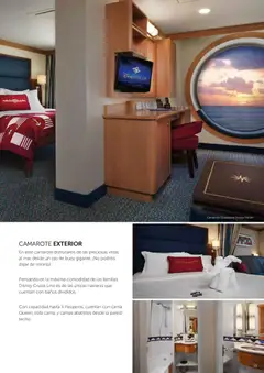 Vista previa Viajes El Corte Inglés Disney Cruise Line válido desde el 07.04.2026 | Página: 21 | Productos: Cama, Sofá
