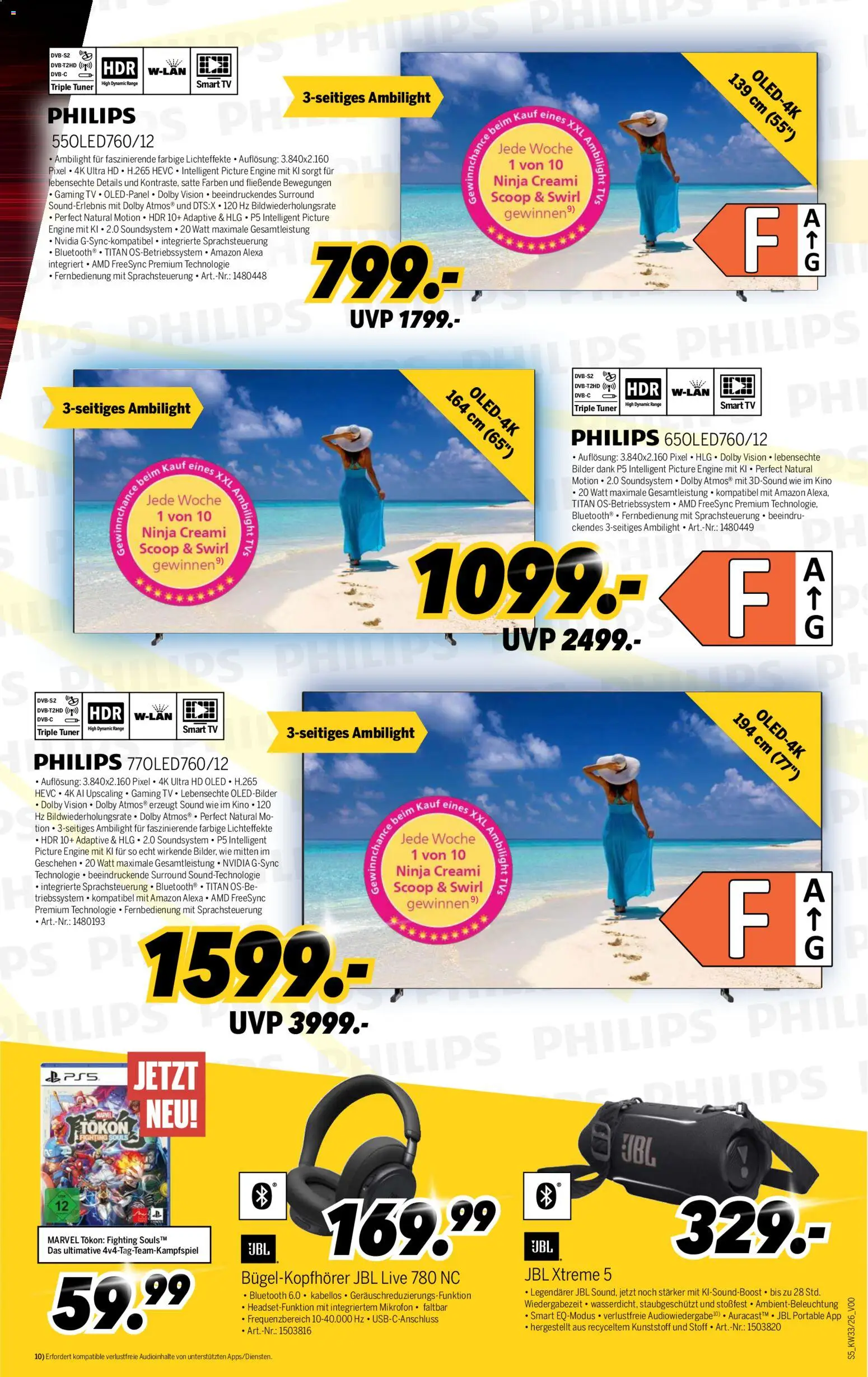 Medimax Prospekt – gültig ab 08.08.2026 | Seite: 5 | Produkte: Mikrofon, Philips, Bilder, Soundsystem