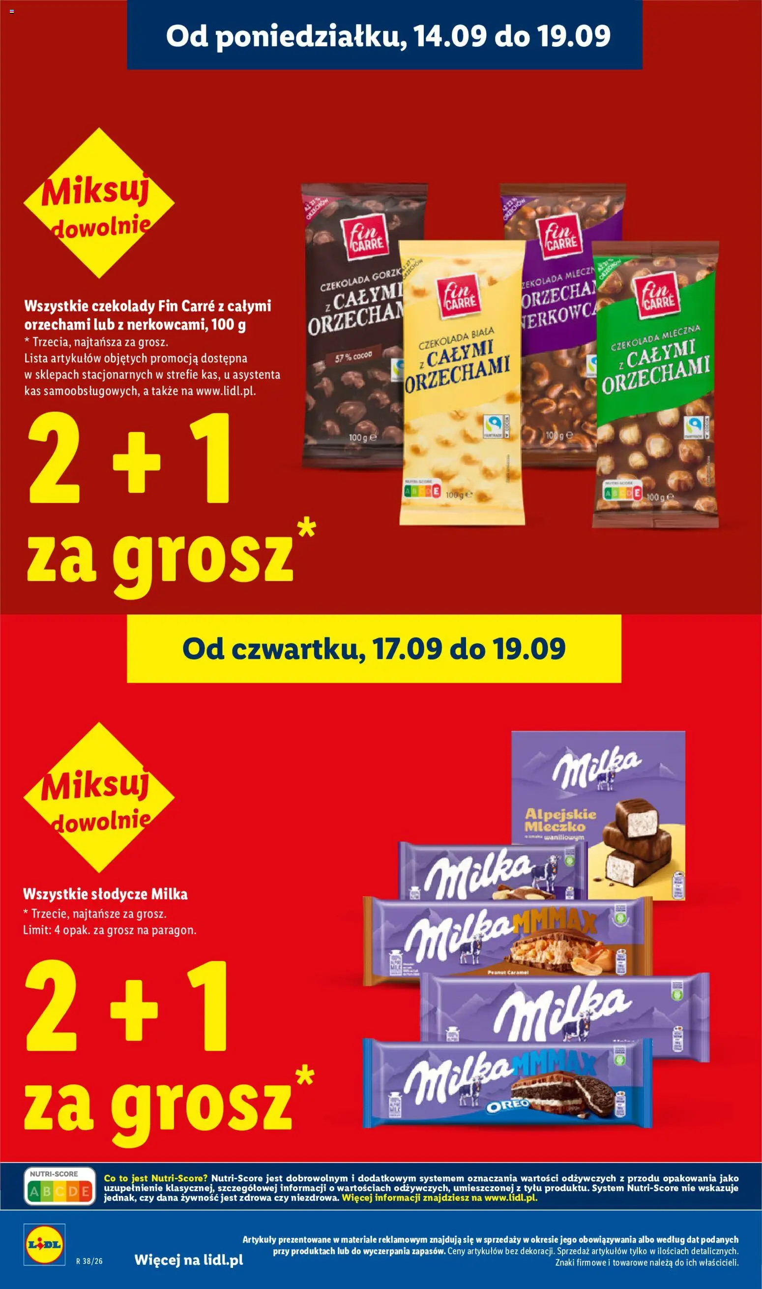 Lidl Polsko leták od 17.09.2026 | Strana: 26 | Produkty: Milka, Oreo