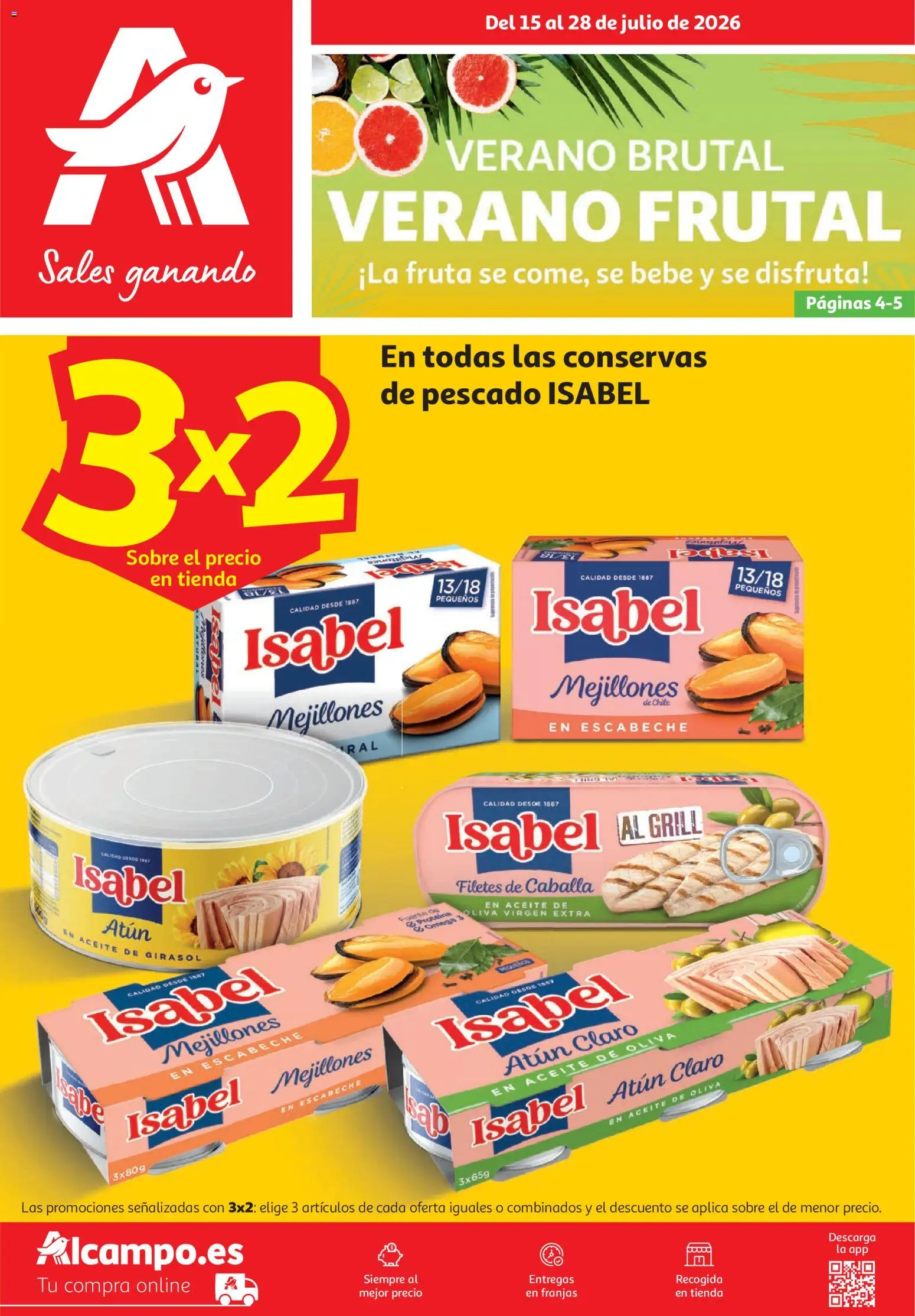 Alcampo HG Unico Litoral (15/07/2026 catalogue cover
