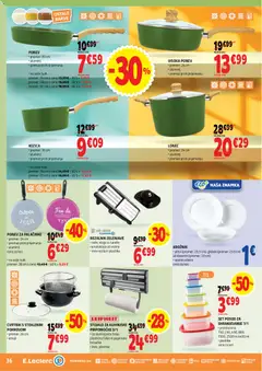 E.leclerc katalog akcije – veljaven od 13.05.2026 | Stran: 36 | Izdelki: Rezalnik, Kos, Palačinke