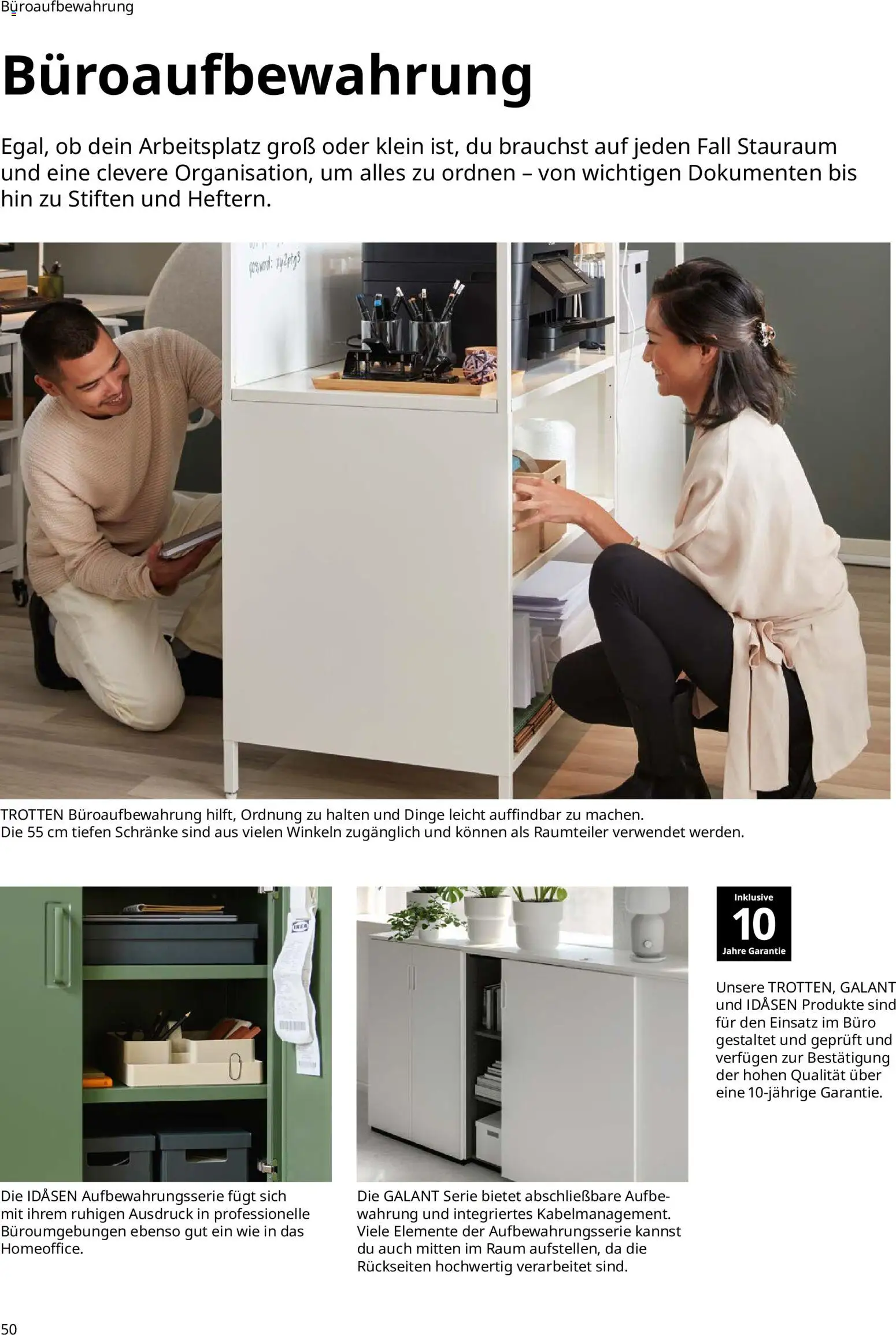 Ikea Büroeinrichtung – gültig ab 01.04.2026 | Seite: 50 | Produkte: Raumteiler