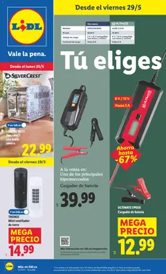 Vista previa Lidl folleto de bazar válido desde el 25.05.2026