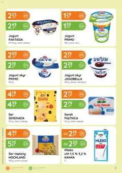 Pogląd oferty "Eurocash gazetka - Ofensywa Spożywcza" - ważna od 28.05.2026 | Strona: 2 | Produkty: Ser topiony, Ser, Jogurt, Skyr