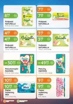 Pogląd oferty "Eurocash gazetka - Katalog Chemiczny" - ważna od 03.09.2026 | Strona: 11 | Produkty: Papier toaletowy, Pampers, Pieluchomajtki, Podpaski