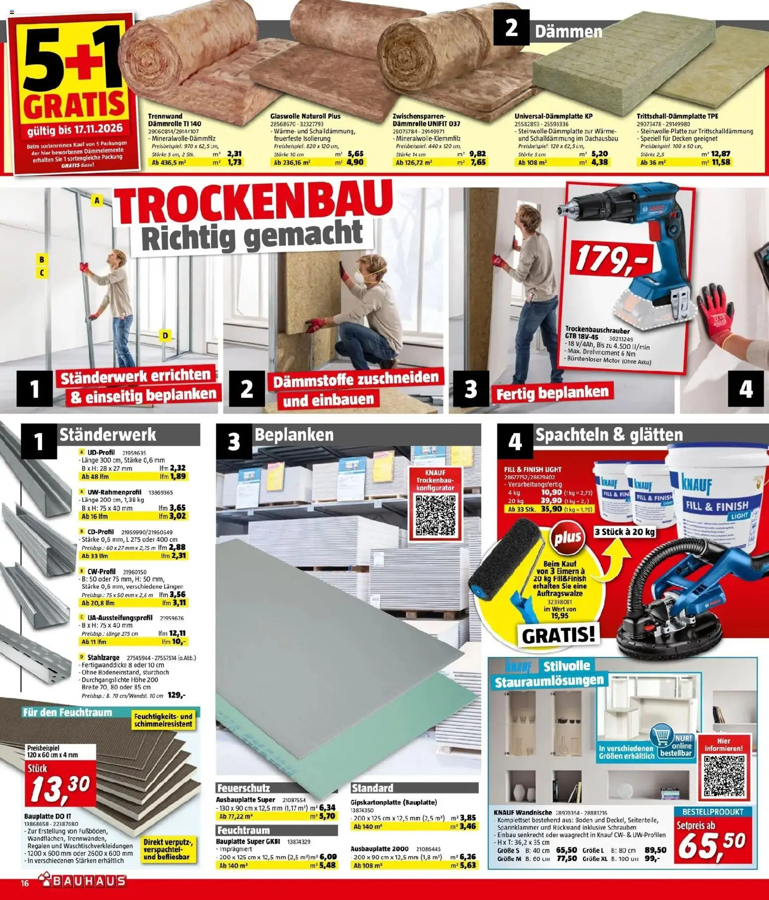Bauhaus Flugblatt gültig ab 28.10.2026 | Seite: 16