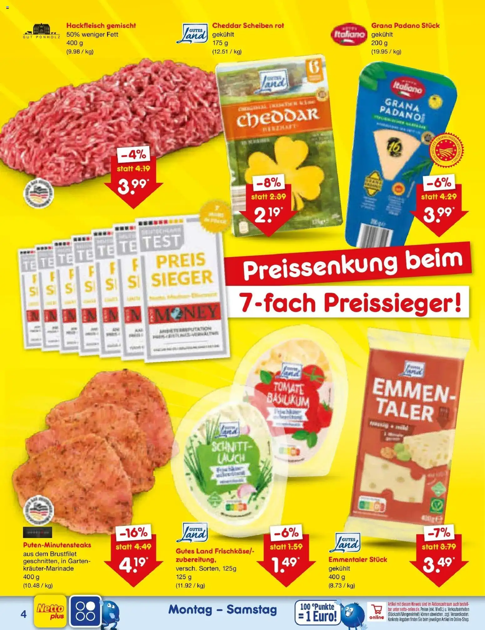 Netto Marken-Discount Prospekt Katzweiler – gültig ab 21.06.2026 | Seite: 6 | Produkte: Hackfleisch