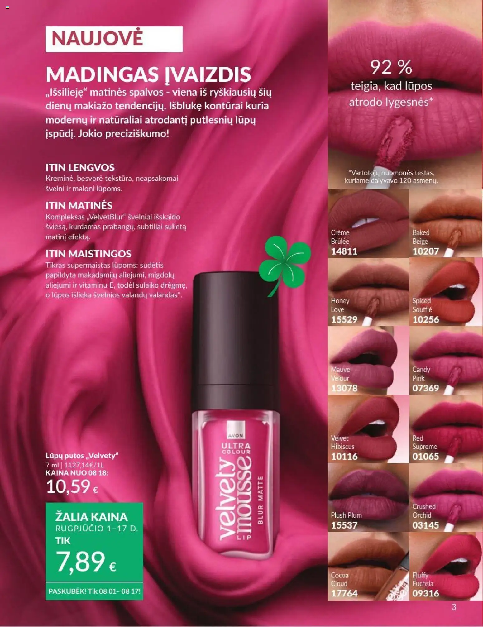AVON akcijos nuo 2026.08.01 | Puslapis: 3