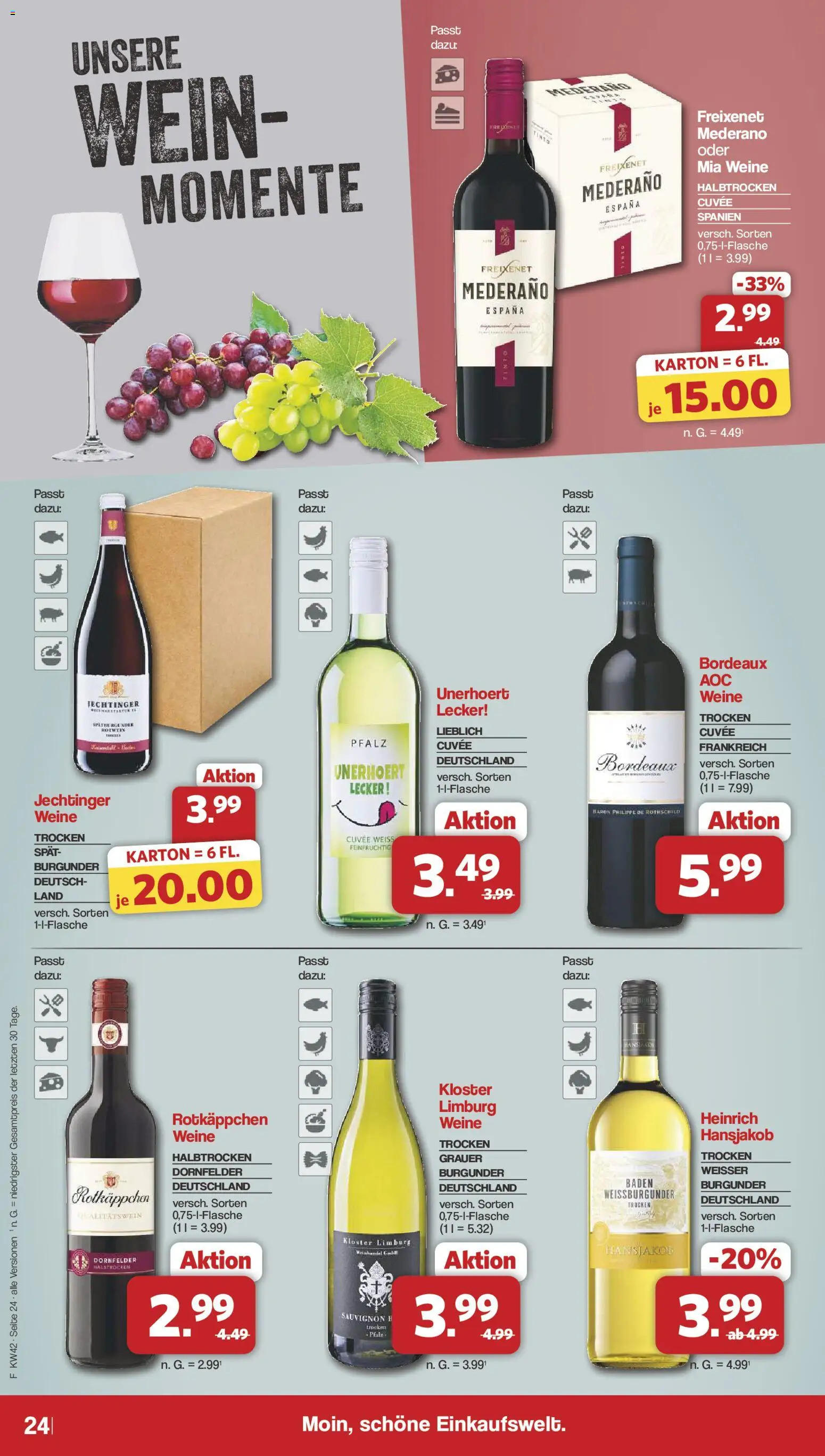 Famila Nordwest Prospekt – gültig ab 12.10.2026 | Seite: 24 | Produkte: Freixenet, Rotwein, Rotkäppchen, Wein