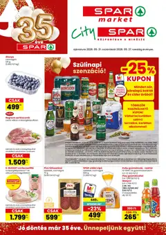 Spar City szórólap - amely érvényes a következő dátumtól: 21.05.2026