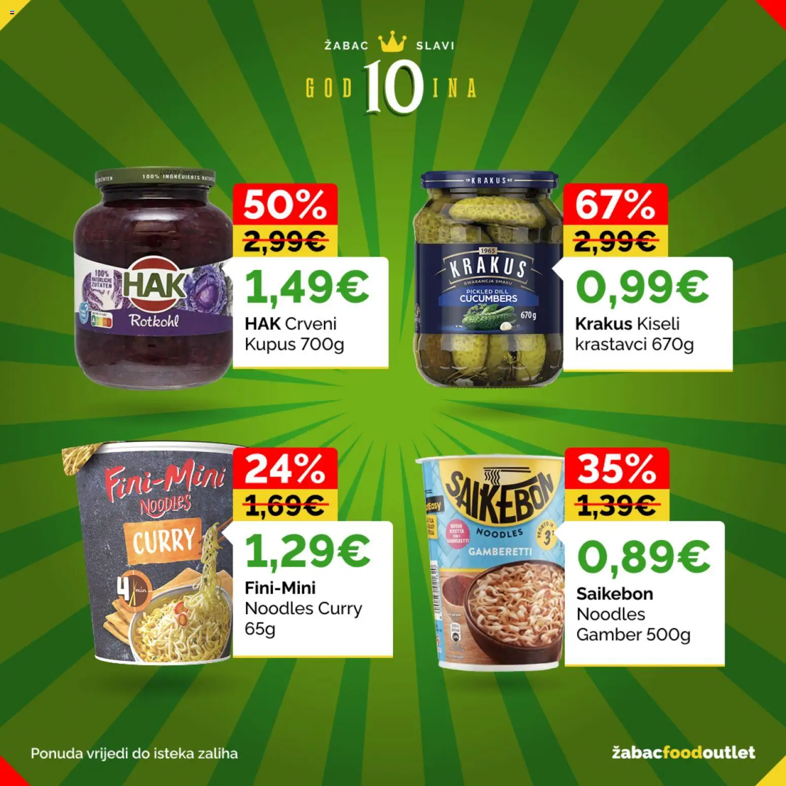 Žabac katalog | vrijedi od 03.08.2026 | Stranica: 7 | Proizvodi: Krastavci, Kiseli kupus, Kupus, Curry