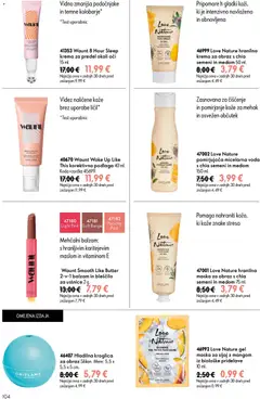 Oriflame katalog akcije – veljaven od 24.06.2026 | Stran: 104 | Izdelki: Krema, Maska, Voda, Krema za obraz