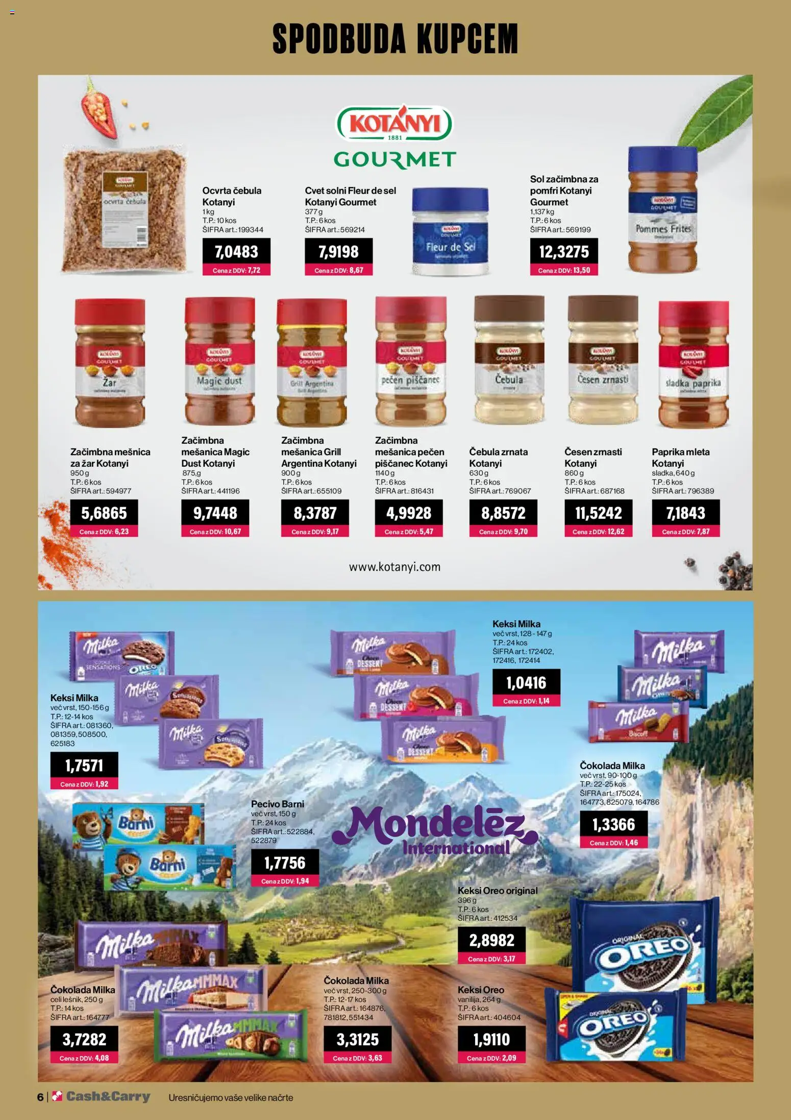 Novi Mercator katalog ponudbe – veljaven od 01.06.2026 | Stran: 6 | Izdelki: Paprika, Zar, Kos, Cesen
