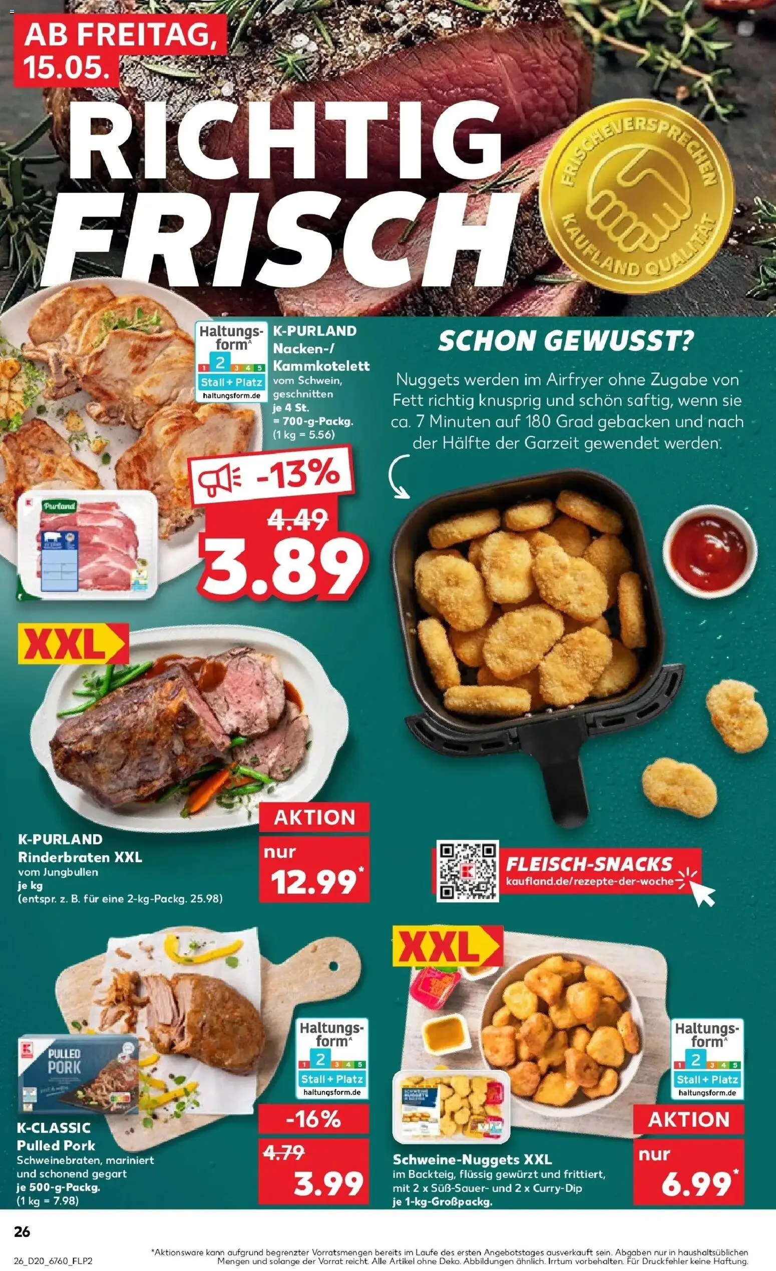 Kaufland Prospekt Roth	 – gültig ab 10.05.2026 | Seite: 33 | Produkte: Rinderbraten