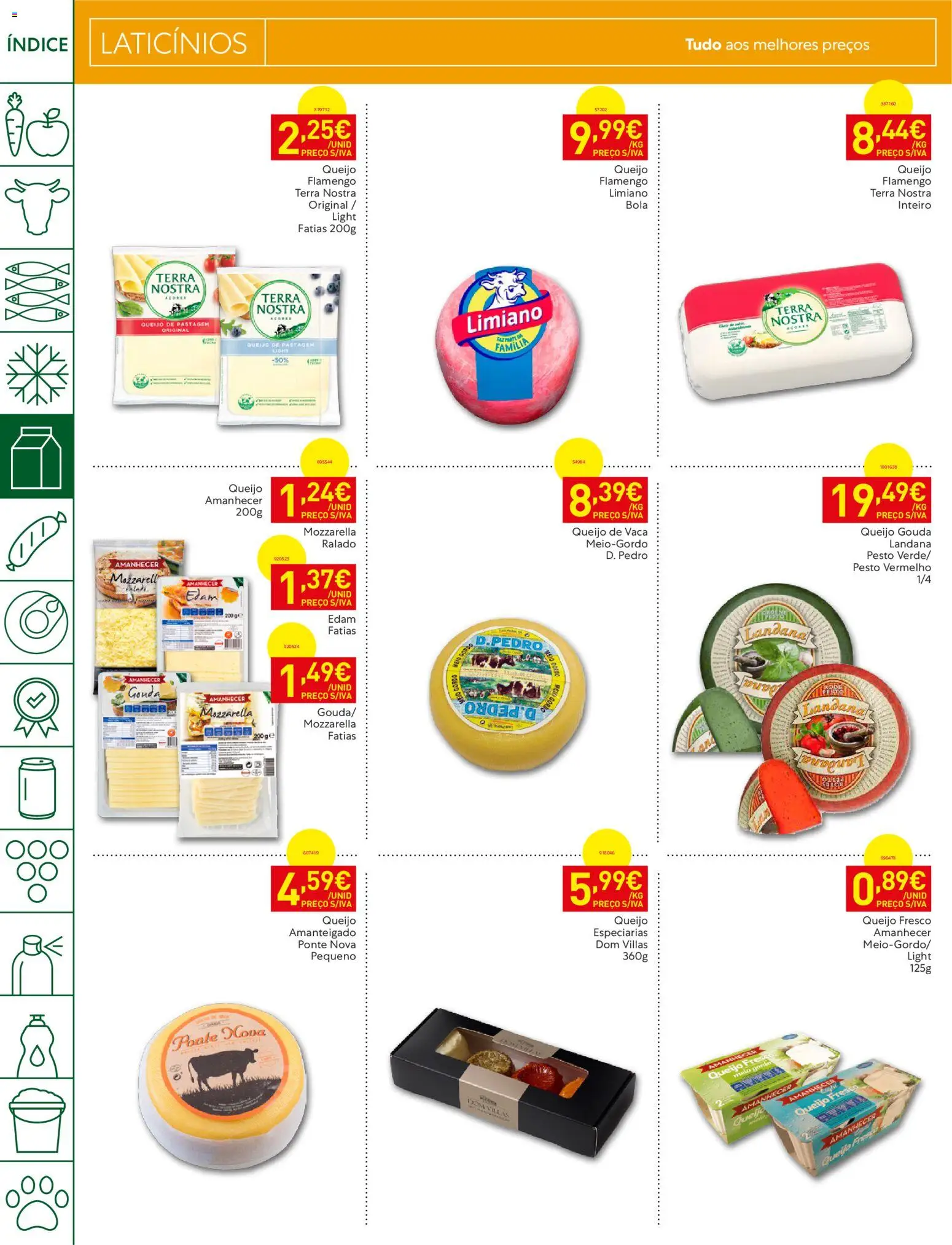 Recheio folheto Madeira │ válido de 01/09/2026 | Página: 10 | Produtos: Especiarias, Queijo Gouda, Laticínios, Queijo