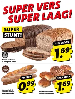 Boni folder week 24 - Voorbeeld van een folder van Boni, geldig van 08.06.2026 | Pagina: 6 | Producten: Pompoen, Brood, Stokbrood, Zak