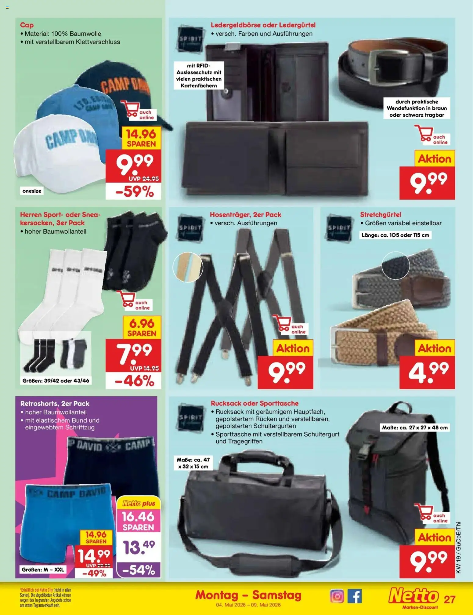 Netto Marken-Discount Prospekt Nordhausen	 – gültig ab 04.05.2026 | Seite: 33