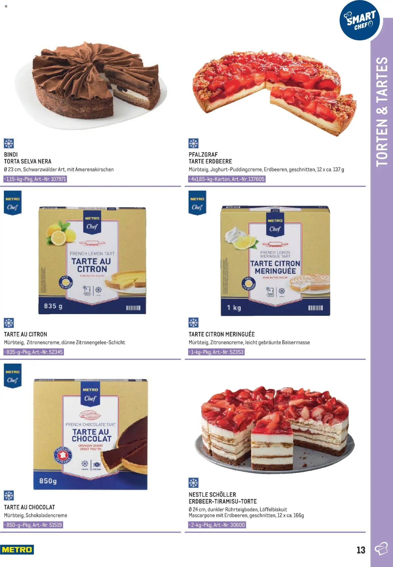 Metro angebote Smart Chef - Dessert gültig ab 01.01.2026 | Seite: 13