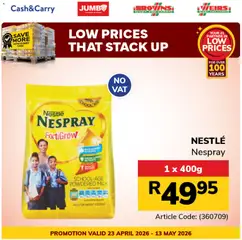 Jumbo specials catalogue – valid from 23.04.2026 | Page: 1