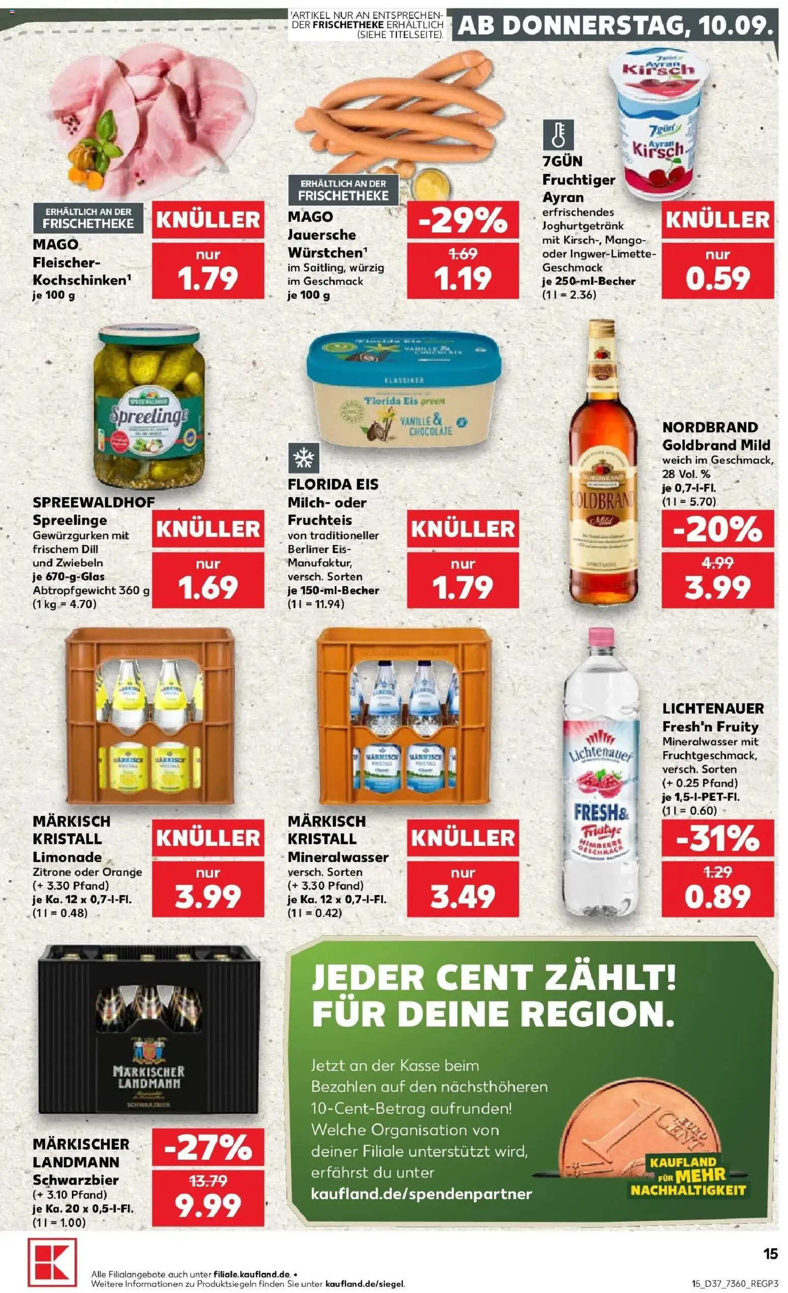 Prospekt Kaufland ab 07.09.2026 » Angebote Online zum Blättern | Seite: 24 | Produkte: Limonade, Zitrone, Mango, Dill