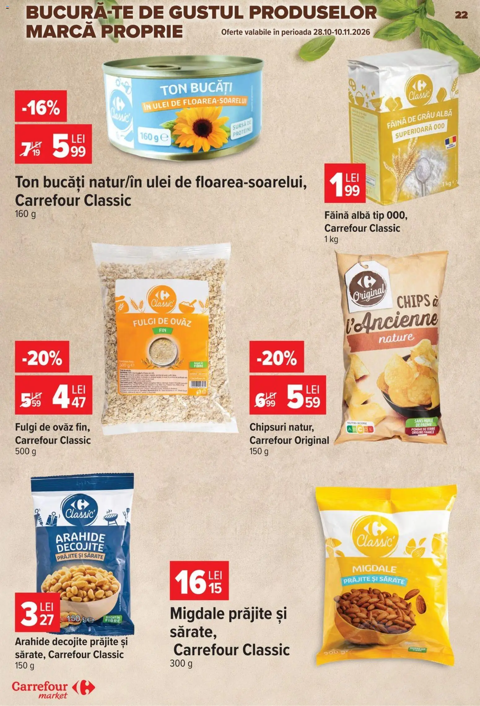 Noul catalog Carrefour – valabil de la 28.10.2026 | Pagină: 22