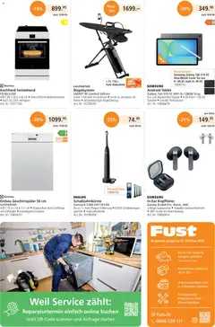 Fust aktionen ab 21.09.2026 gültig | Seite: 40 | Produkte: Audio, Uhr, Android Tablet, Philips