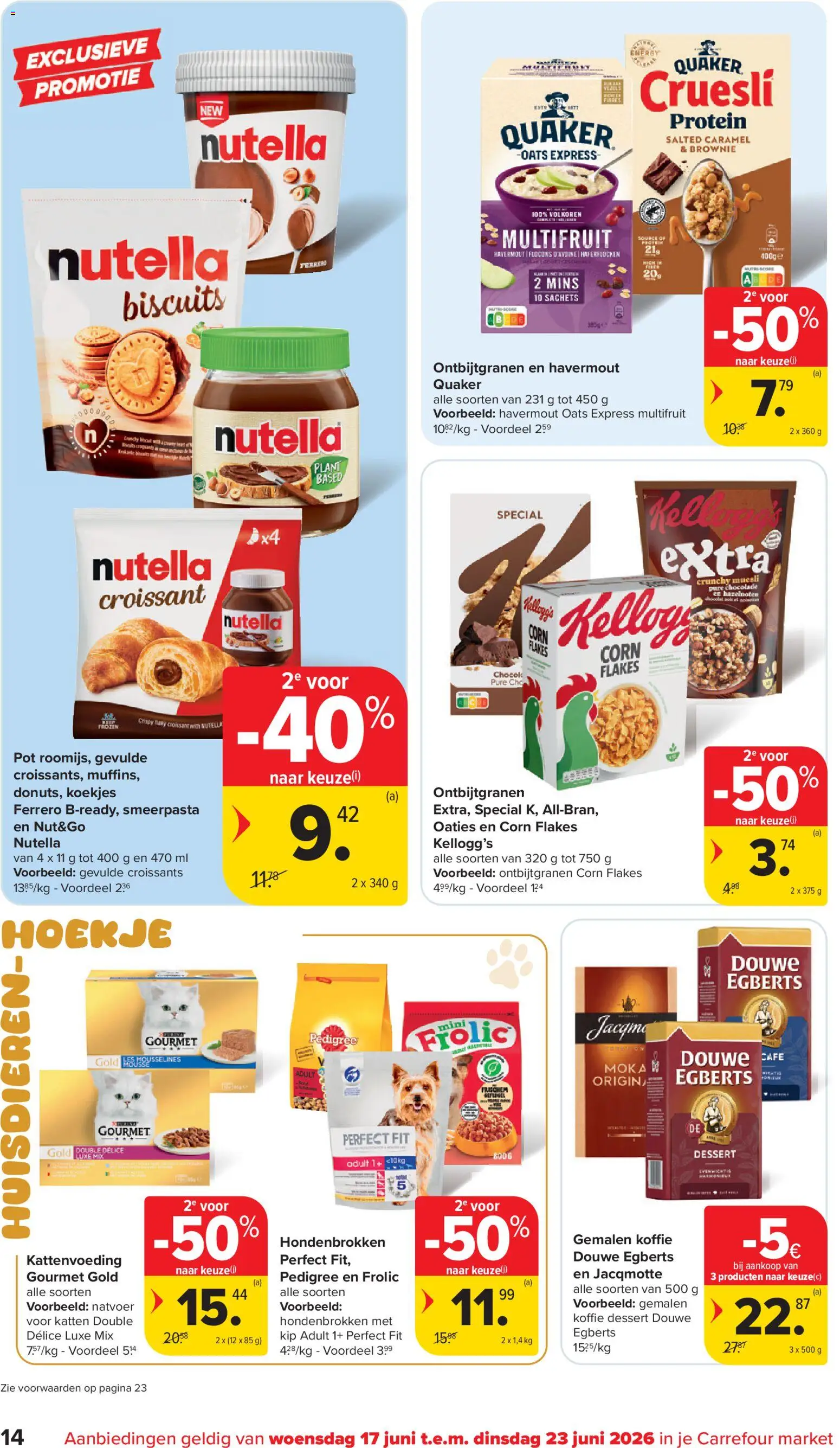 {H1} | Pagina: 14 | Producten: Csirkecombfile, Rooibos tea, Kip, Koffie