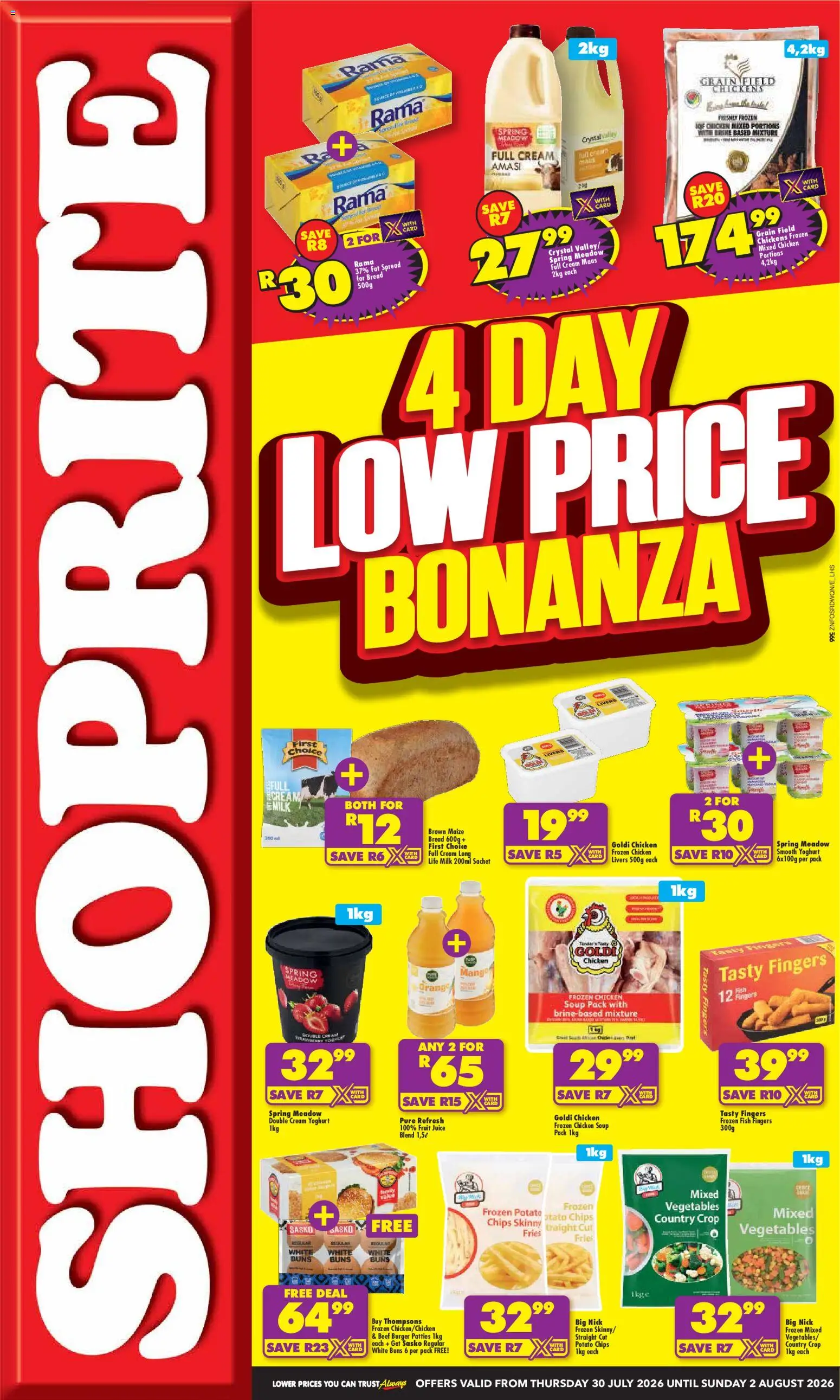 New Shoprite catalogue – valid from 30/07/2026 | Page: 1