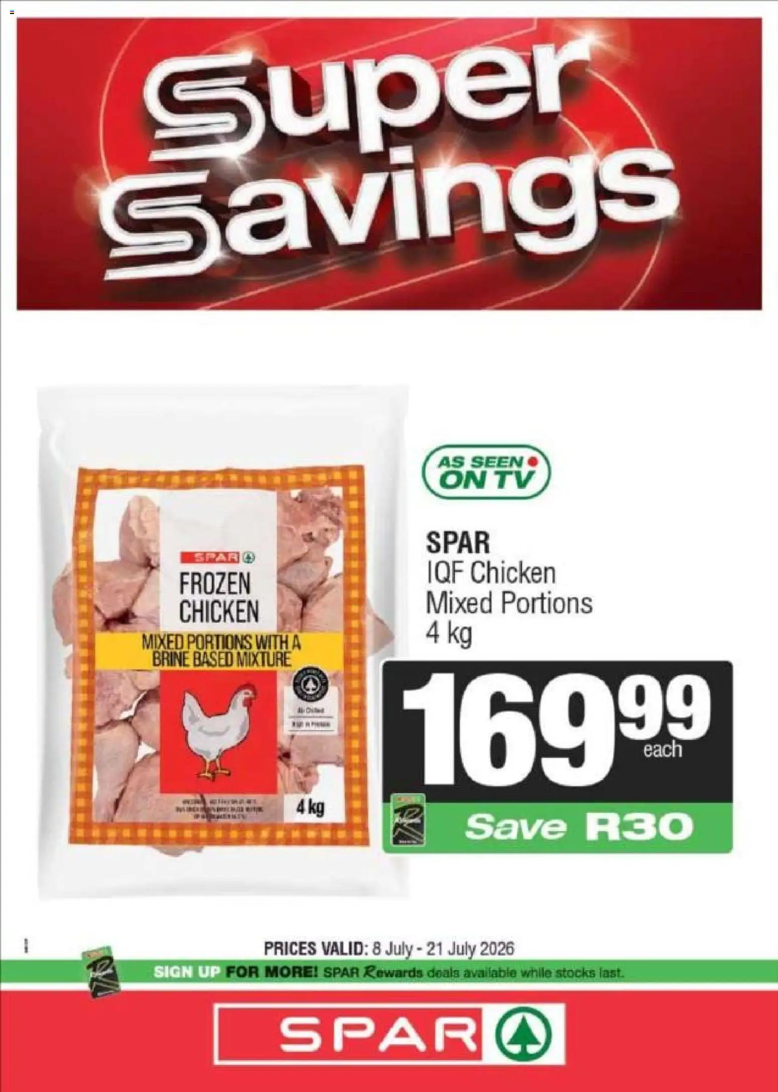 New Superspar catalogue – valid from 08/07/2026 | Page: 1