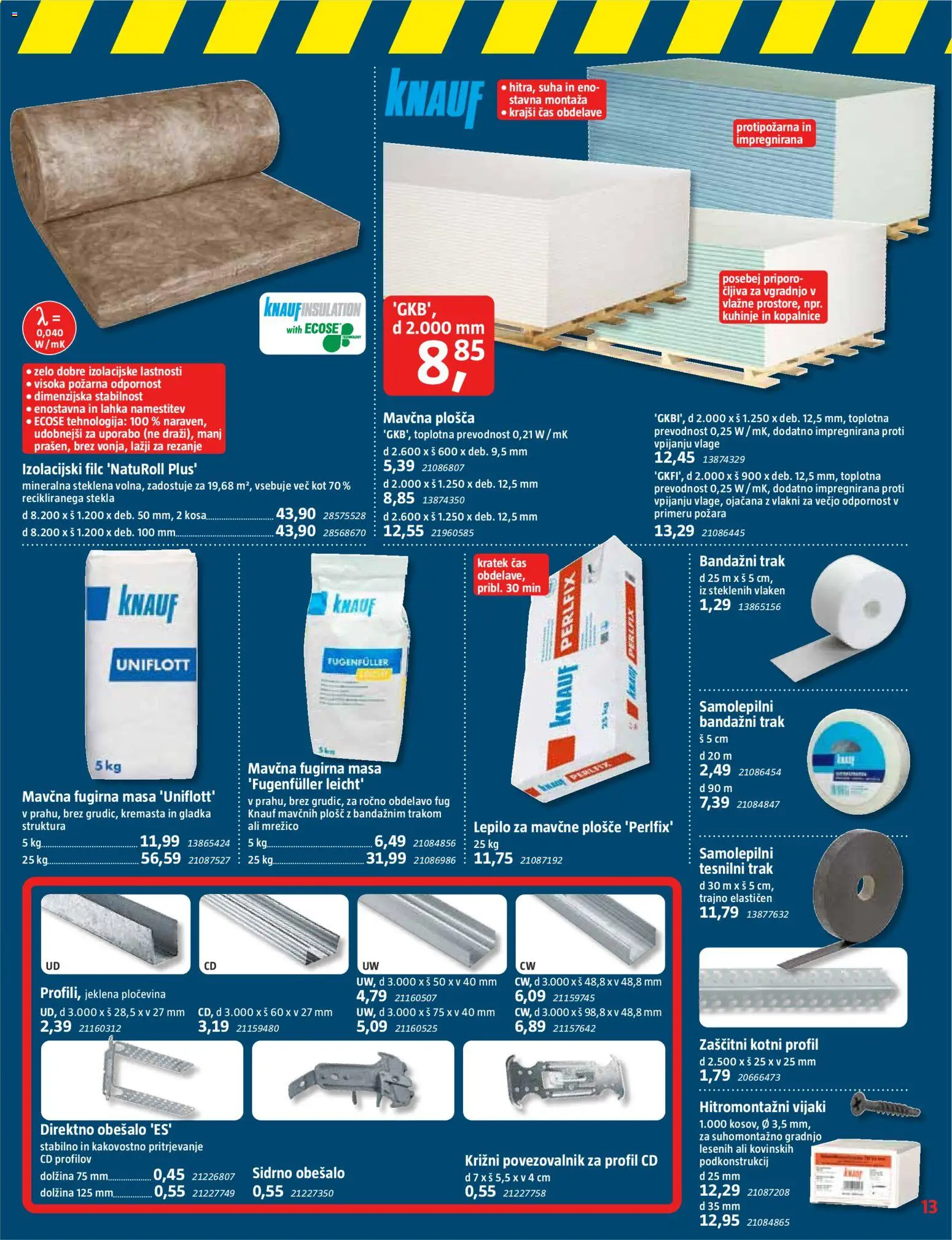 Novi Bauhaus katalog ponudbe – veljaven od 29.07.2026 | Stran: 13