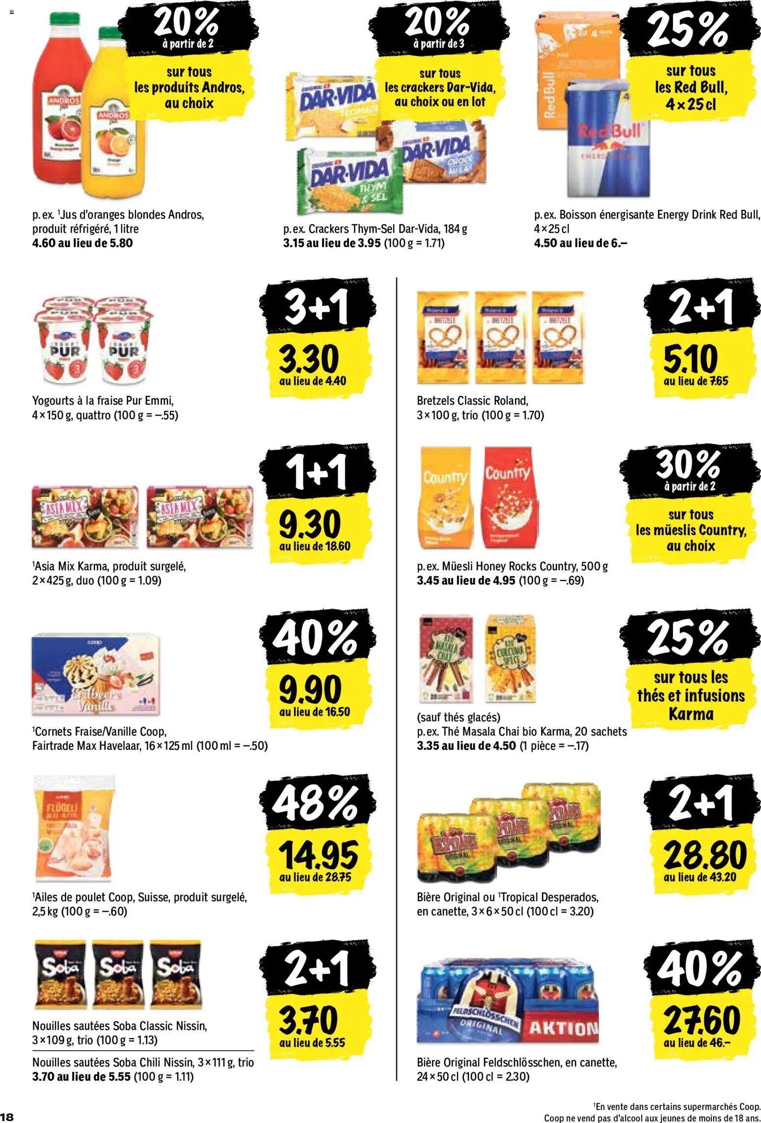 Coop aktionen FR – gültig ab 24.09.2026 | Seite: 18