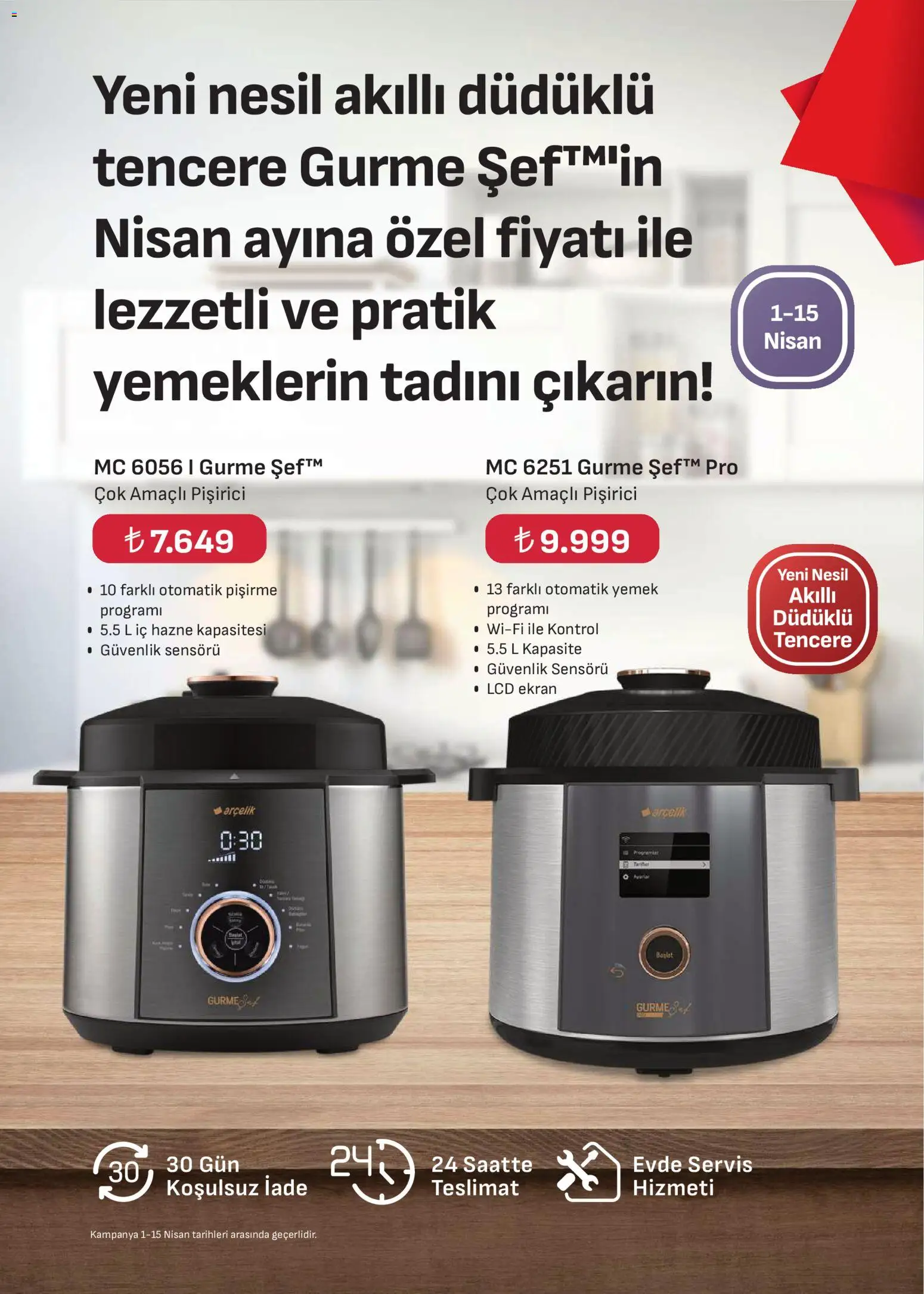 Arçelik Katalog - 01.04.2026 tarihinden itibaren geçerlidir | Sayfa: 53