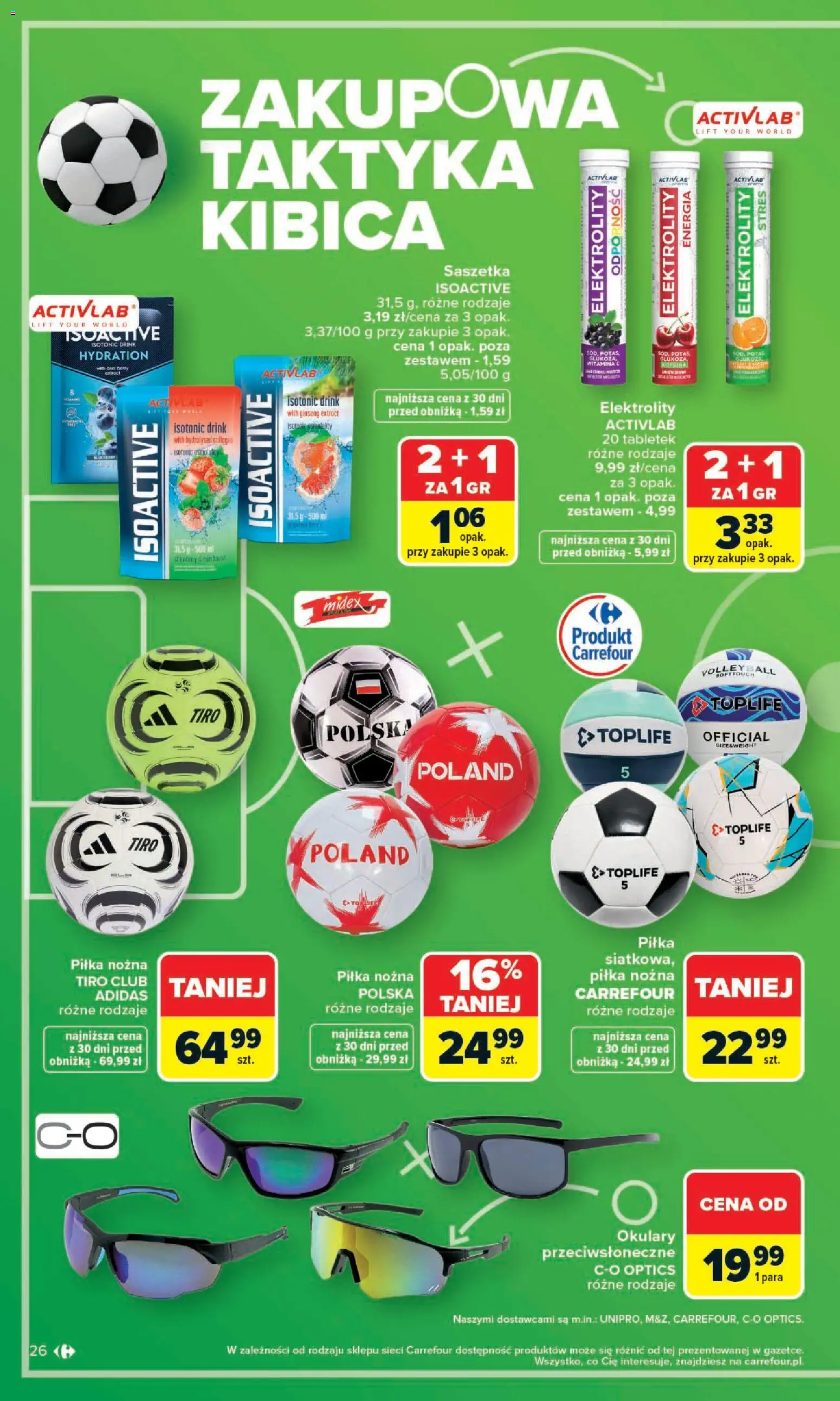 Carrefour gazetka - Zakupowa taktyka kibica od 01.06.2026 | Strona: 26