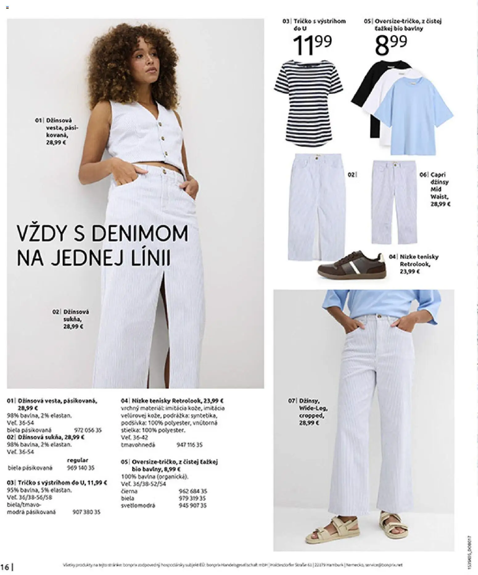 Nové Bonprix akcie – leták je platný od 01.01.2026 | Strana: 18 | Produkty: Tričko, Tenisky