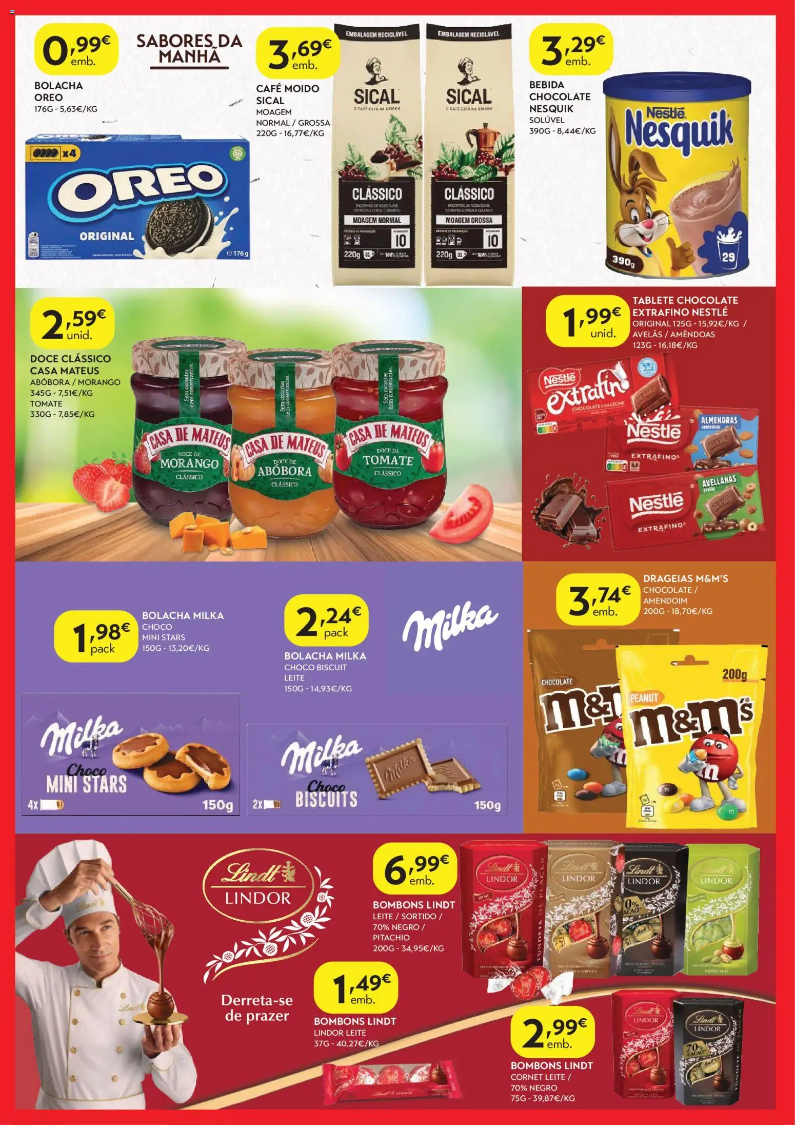 Spar - folheto │ válido de 15/09/2026 | Página: 6 | Produtos: Lindt, Café moído, Abóbora, Bebida