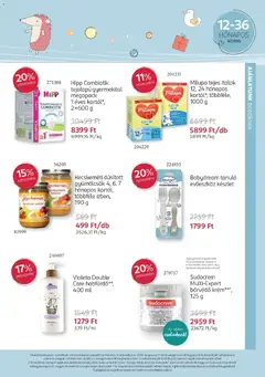 Rossmann Babaprogram - amely érvényes a következő dátumtól: 2026.08.10. | Oldal: 9 | Termékek: Gyermekital, Evőeszköz, Italok, Milupa