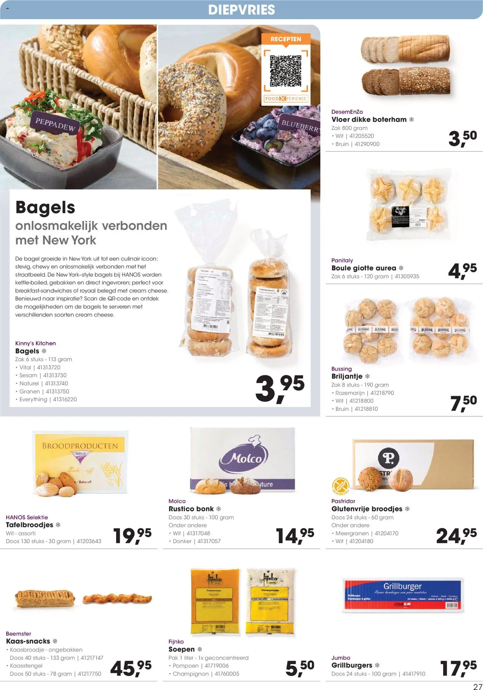 {H1} | Pagina: 27 | Producten: Pompoen, Granen, Hamburger, Broodjes