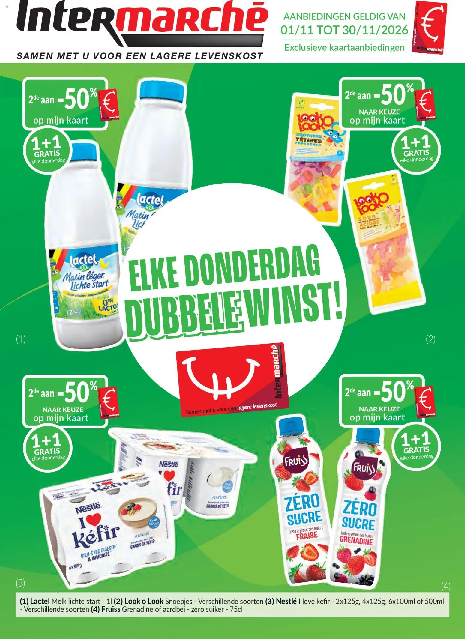 {H1} | Pagina: 1 | Producten: Snoepjes, Kefir, Aardbei, Kaart