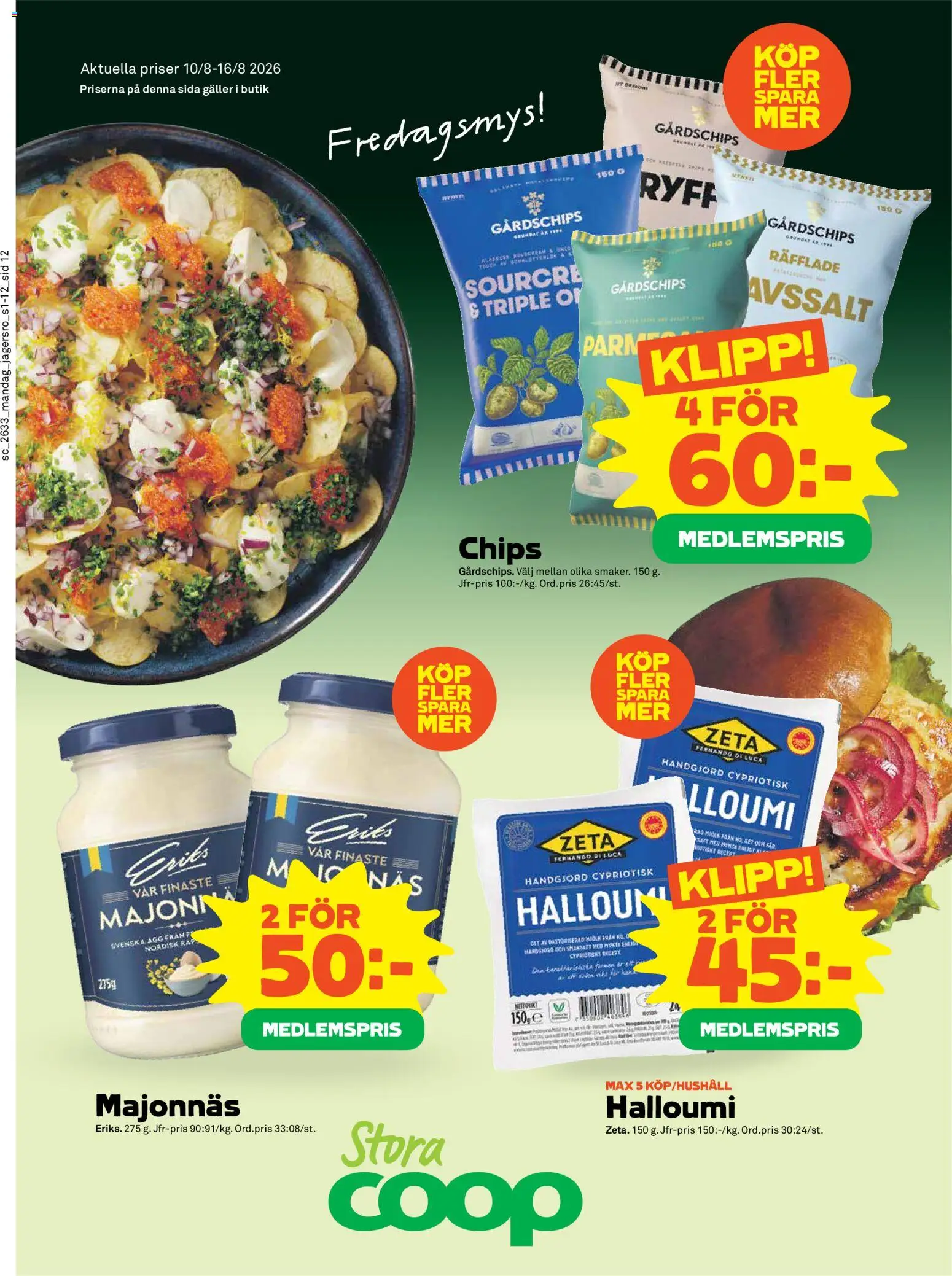 Coop Forum reklamblad aktuell från 10/08/2026 | Sida: 12