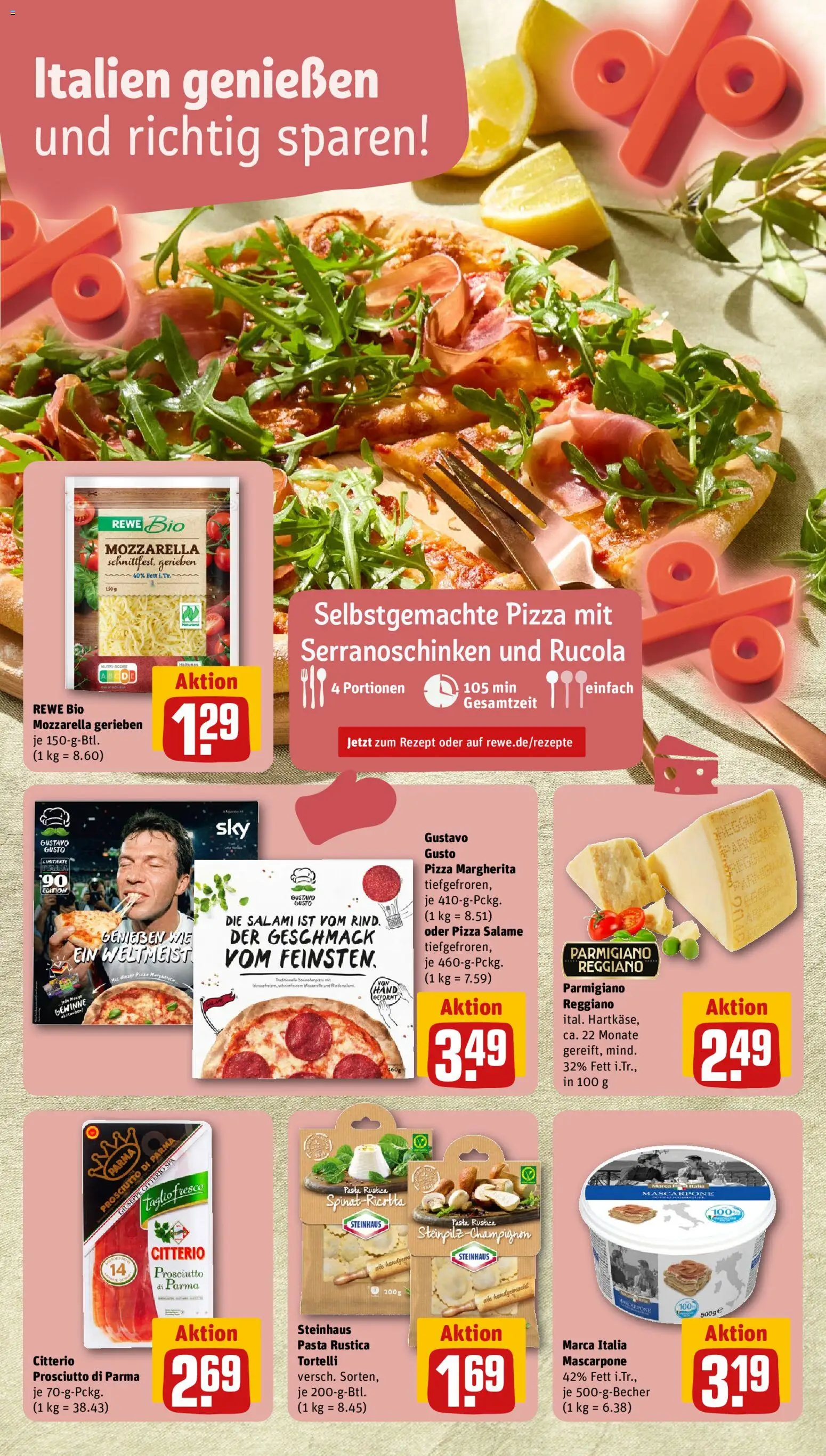 {H1} | Pagina: 8 | Producten: Rucola, Pizza, Pasta, Mozzarella