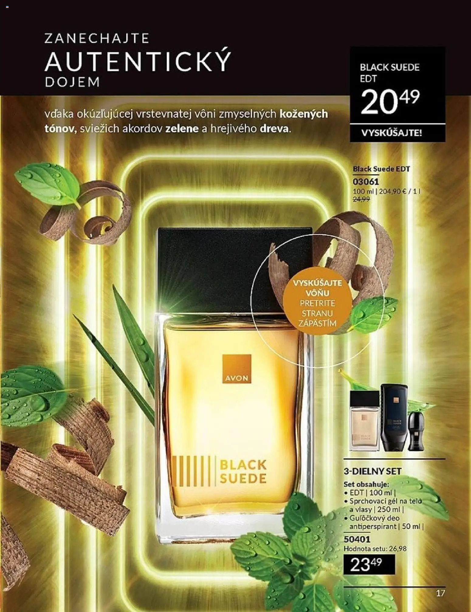 Nové Avon akcie – leták je platný od 01.03.2026 | Strana: 17 | Produkty: Antiperspirant