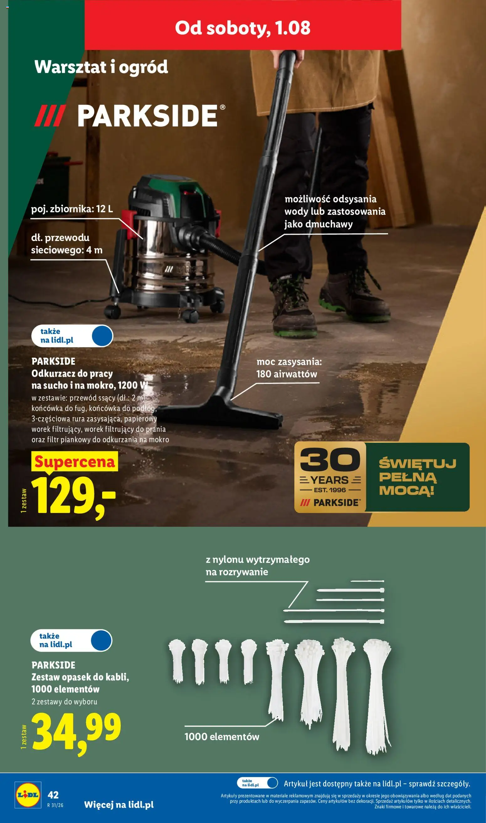Lidl Katalog od 27.07.2026 | Strona: 48 | Produkty: Odkurzacz, Cleaner