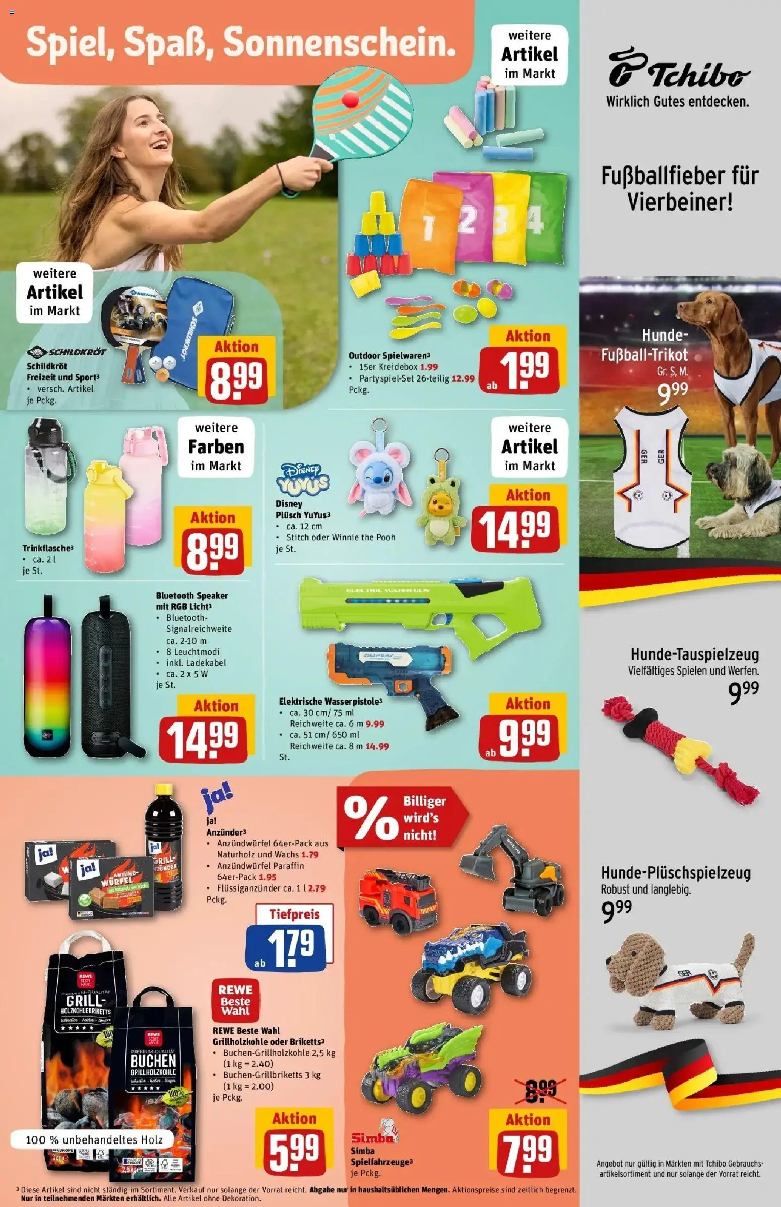 Rewe Prospekt Lich – gültig ab 17.05.2026 | Seite: 29 | Produkte: Grill, Football, Ladekabel