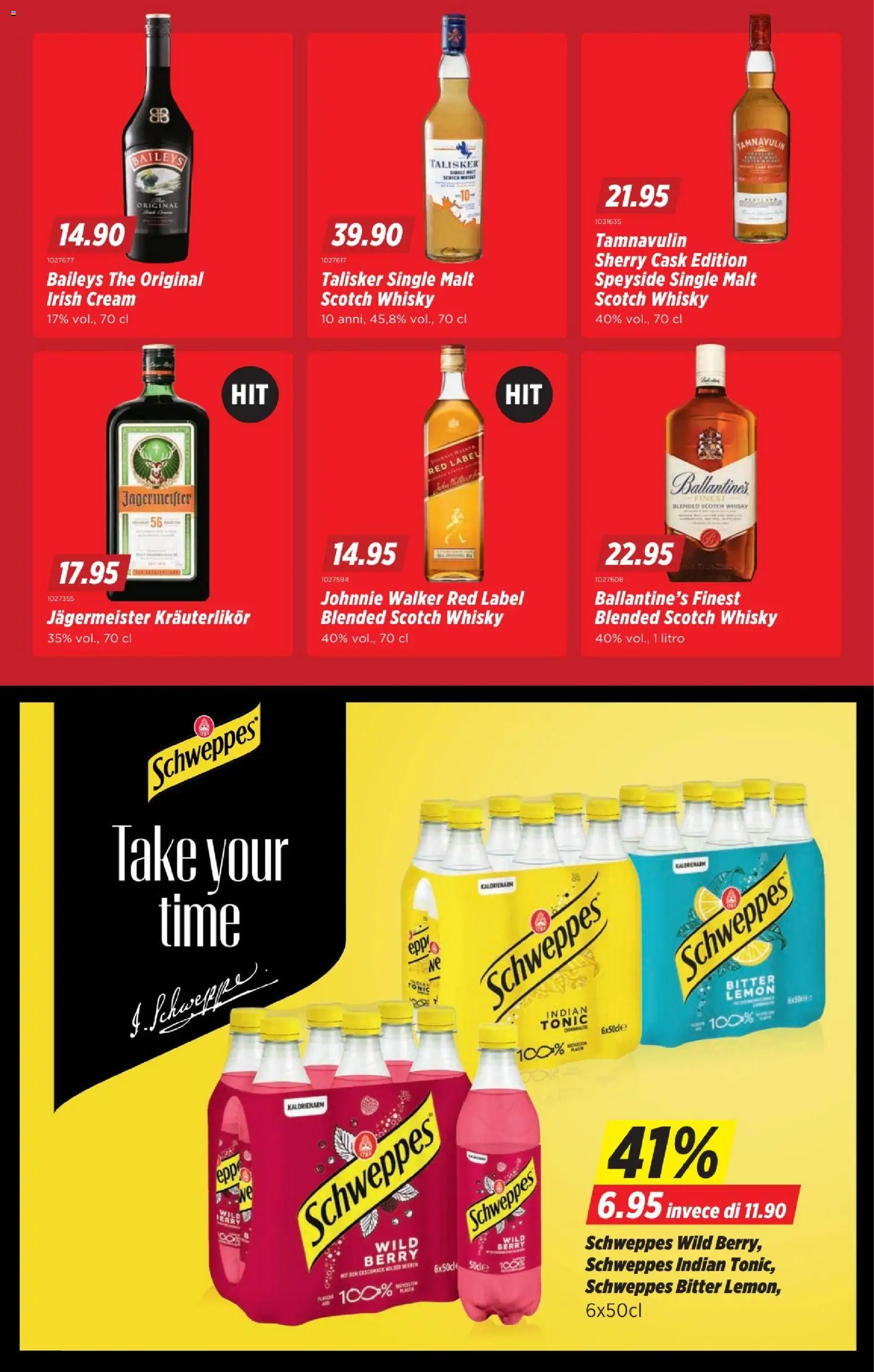 Denner aktionen IT – gültig ab 13.08.2026 | Seite: 15 | Produkte: Baileys