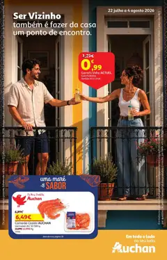 Pré-visualização Auchan - Férias de Verão  Casa Verão válido de 22/07/2026