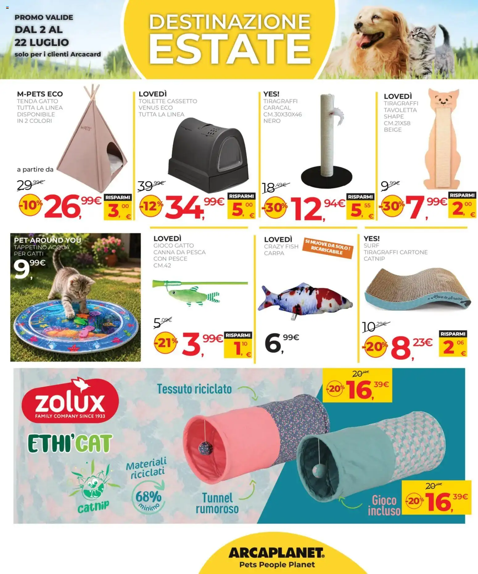 Volantino Arcaplanet del 02/07/2026 | Pagina: 37