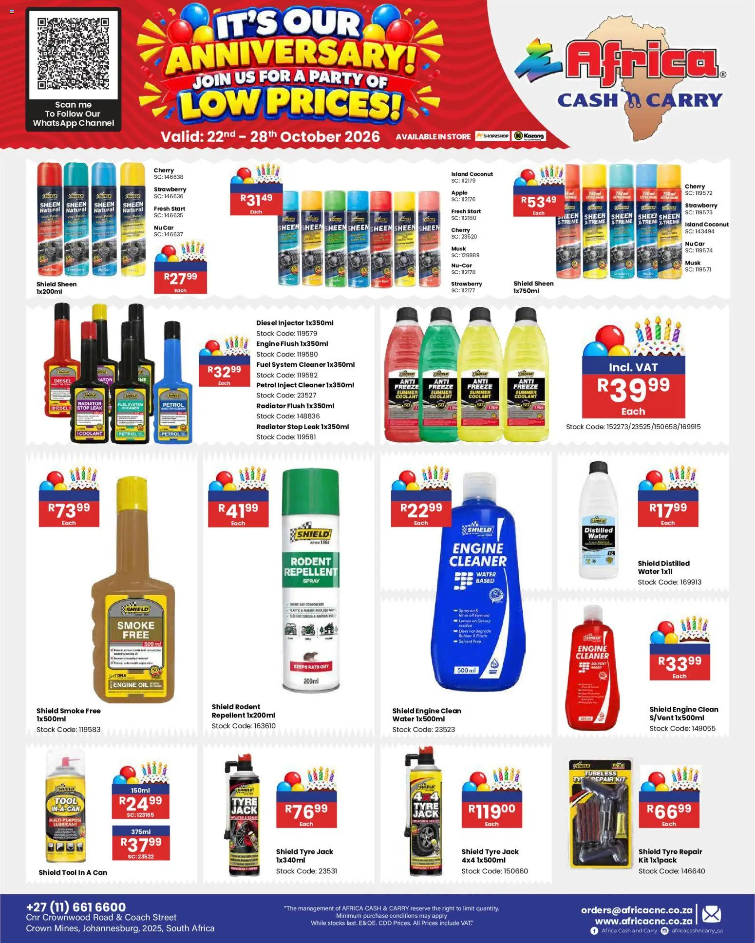 New Africa Cash & Carry catalogue – valid from 22/10/2026 | Page: 143
